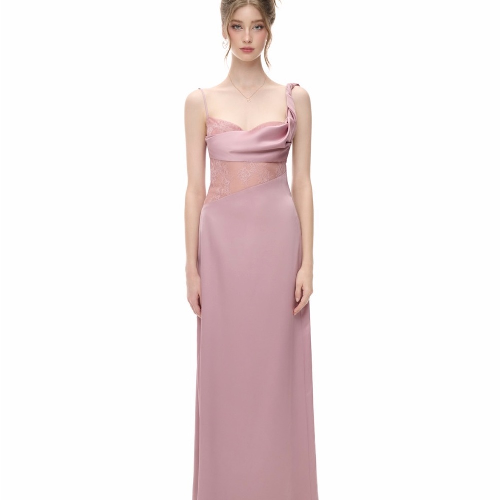 Daphale Studios Pink Silk Dress